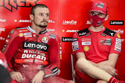 Jack Miller in der Ducati-Box