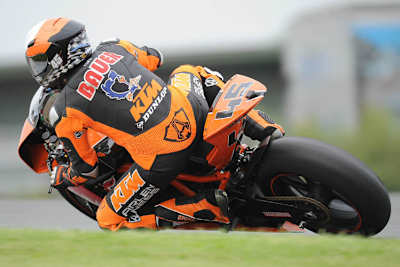 Martin Bauer setzte sich im zweiten SBK-Lauf durch