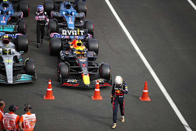 Max Verstappen musste im Ungarn-Qualifying eine bittere Pille schlucken