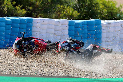 Der Sturz von Dominic Schmitter