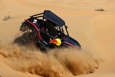 Albon und Verstappen toben durch die Wüste