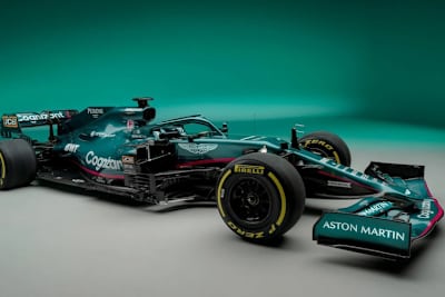 Der AMR21 von Sebastian Vettel