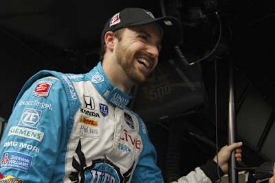 Andretti-Pilot James Hinchcliffe freut sich: «Am Montag fühlte ich mich wieder zu 100 Prozent fit»