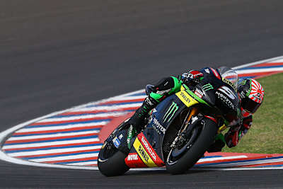 Johann Zarco auf der Yamaha M1 des Tech3-Teams