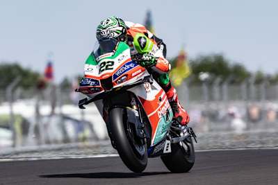 Alex Lowes brachte die Bimota auf Platz 1