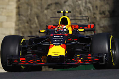 Max Verstappen drehte auch am Nachmittag die schnellste Runde, sorgte aber auch für Schrott