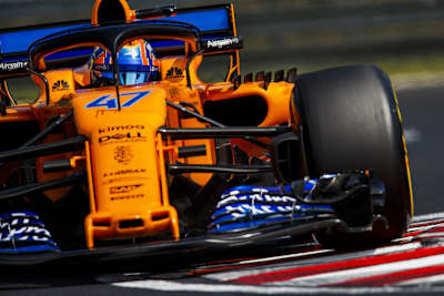  Die Formel-1-Reifen bereiten Lando Norris weniger Mühe als das schwarze Gold in der Formel 1