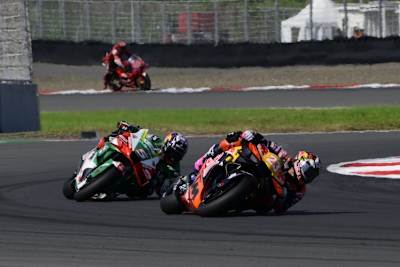 Enea Bastianini und Johann Zarco fuhren dem Feld hinterher