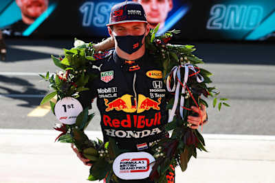 Max Verstappen wurde in Silverstone zum ersten Sprint-Sieger