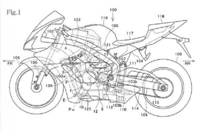 Ungewollt hat Honda mit dem Patent Gerüchte entkräftet, wonach die neue Fireblade wie das MotoGP-Rennmotorrad einen V4-Motor haben könnte 