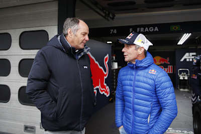 Gerhard Berger und Sébastien Loeb
