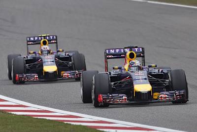 Vettel vor Ricciardo – noch ...