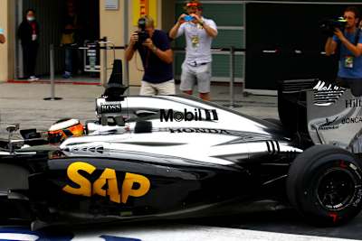 Viel Aufmerksamkeit, wenig Runden: der McLaren-Honda