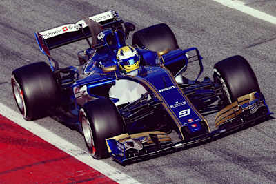 Marcus Ericsson in Spanien