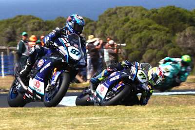 Remy Gardner (87) und Domi Aegerter (77)