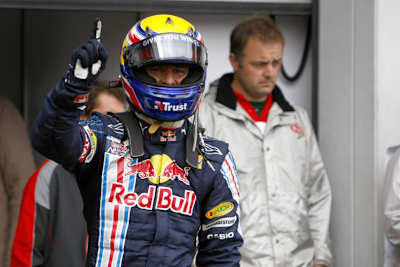 Der Aussie Webber Schnellster am Nürburgring