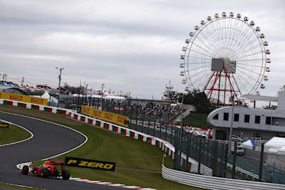 Daniel Ricciardo in Suzuka