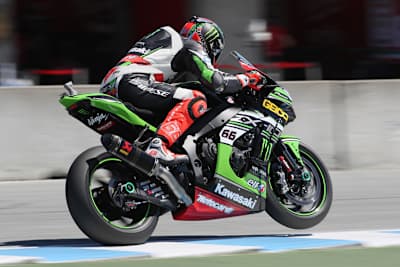 Kawasaki-Werksfahrer Tom Sykes