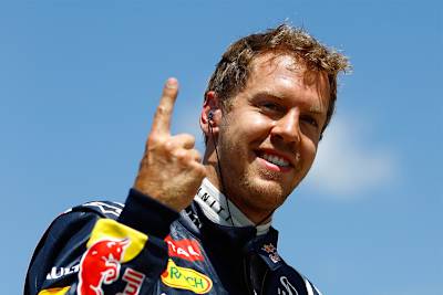 Sebastian Vettel ist erleichtert
