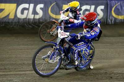 Weltmeister Bartosz Zmarzlik (Rot) ist in Thorn mit Wildcard dabei