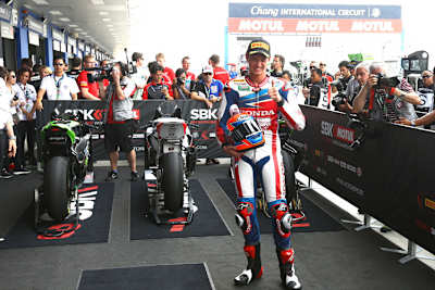 Michael van der Mark fuhr in Thailand sensationell auf Pole-Position