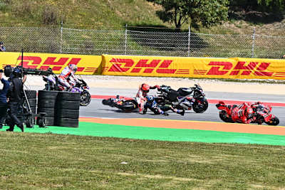 Marc Márquez schoss Miguel Oliveira ab