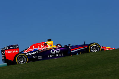 Formel-1-Champion Sebastian Vettel: «Jetzt müssen wir das Getriebe erstmal auseinander schrauben und schauen, wie gross der Schaden wirklich ist»