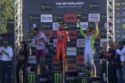 Jeffrey Herlings gewann den Grand Prix of the Netherlands vor Lucas Coenen und Glenn Coldenhoff