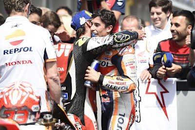 Cal Crutchlow und Marc Márquez: Die Zusammenarbeit klappt gut