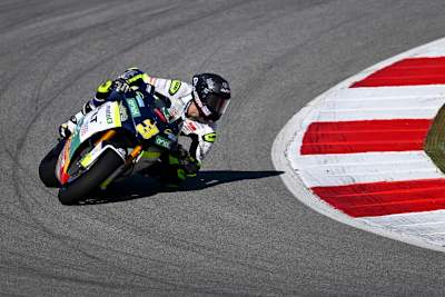 Tulovic bei seinem ersten Test auf der V21L