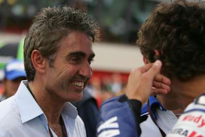 Mick Doohan mit Valentino Rossi