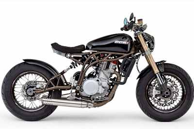 CCM Spitfire Stealth Bobber: Minimalistisch-puristisches Strassenmotorrad, zu haben in England für 11.195 Pfund (13.150 Euro)