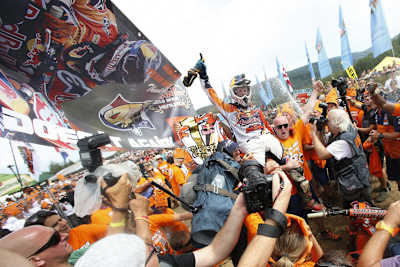 Grenzenloser Jubel bei KTM: Jeffrey Herlings ist erneut Weltmeister