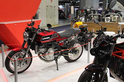 Moto Morini Milano und Scrambler (hinten)