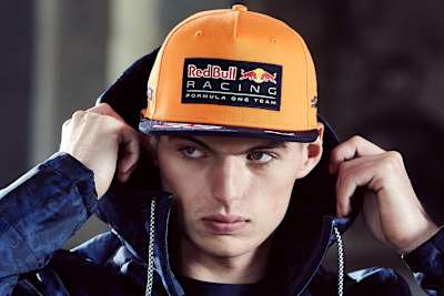Max Verstappen mit seiner neuen Kappe