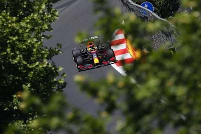 Sergio Pérez blieb im zweiten Baku-Training der Schnellste