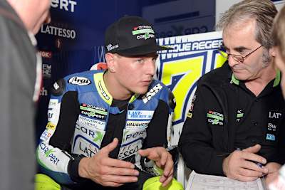 Dominique Aegerter mit dem Team Technomag carXpert