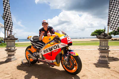 Marc Márquez mit der Repsol-Honda für 2015
