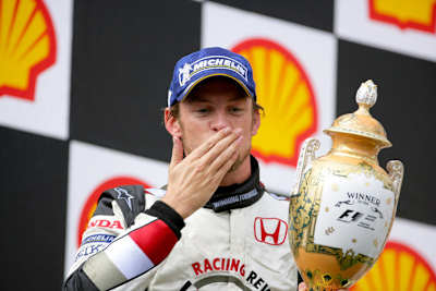 Jenson Button gewann in Ungarn 2006 seinen ersten Grand Prix