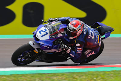 Randy Krummenacher hat in Mandalika wieder Pech mit den Reifen	