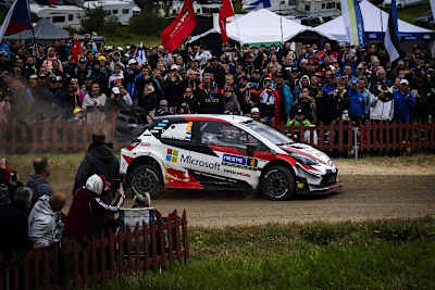 Ott Tänak bei seinem zehnten Gesamtsieg