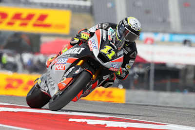 Sandro Cortese sicherte sich mit der neuntschnellsten Quali-Runde seine bislang beste Startposition für den Austin-GP 