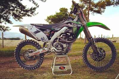 Jordi Tixier absolvierte bereits einige Trainingseinheiten mit der Kawasaki