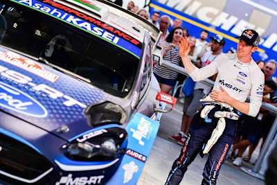 Elfyn Evans ist beim Heimspiel wieder zurück