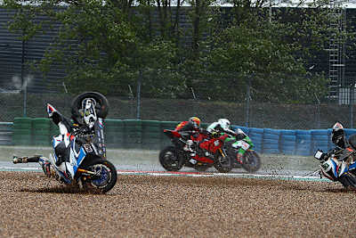 Beide BMW-Piloten flogen übel ab