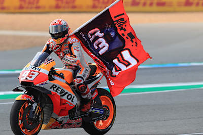 Marc Marquez gewann in Buriram zum siebten Mal in diesem Jahr