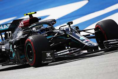 Valtteri Bottas ist auf Pole