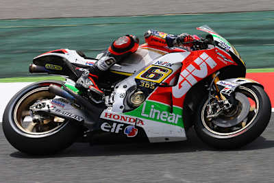 Stefan Bradl beim Barcelona-Test mit Brembo-Bremse