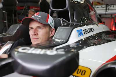 Nico Hülkenberg will morgen wieder im Auto sitzen