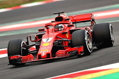 Kimi Räikkönen mit Halo